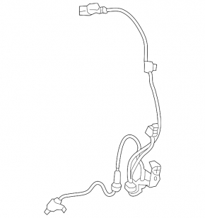Front left ABS sensor for Hyundai Tucson 2022-2025