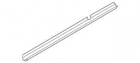 Molding door-glass central rear right Subaru Outback 20-23
