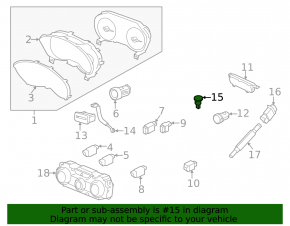 Light sensor Subaru XV Crosstrek 18-23