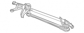 Honda Accord 18-22 Windscreen Wiper Linkage with Motor