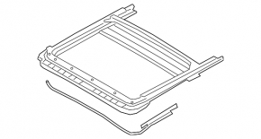 Sunroof Mechanism Frame Nissan Altima 19-24