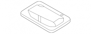 Left Kia EV6 heater duct trim (22-24) scuffs