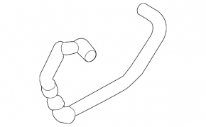 Upper cooling pipe Ford Edge 15-18 3.5 with additional cooling