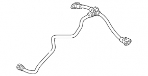 EGR valve tube Audi A6 C7 12-15 3.0T