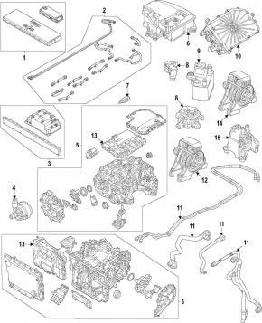 Electric motor rear BMW i4 24-24 M50, xDrive40