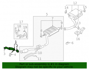 Kia Sorento 21-25 HEV, PHEV Downpipe