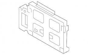 Bracket BCM Body Control Module Audi A6 C7 12-18