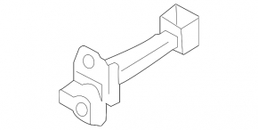 Mitsubishi Outlander 18-22 front left door stop