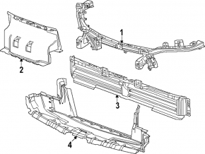 Honda Prologue 24-25 TV radiator panel