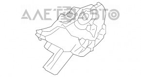 Rear right door lock for Porsche Macan 15-18
