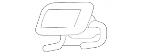 Right headlight washer cap for Audi A5 F5 20-25 S-Line