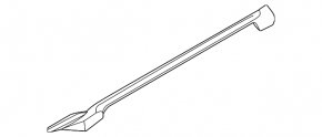 Glass seal inside rear right door Audi A5 F5 17-
