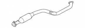 Exhaust line middle part Mazda3 MPS 09-13