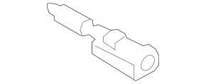 Front left door lock cylinder for Audi Q8 19-25