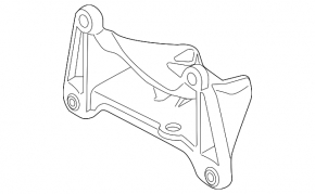 Automatic transmission mount bracket BMW 5 F10 11-16 3.0T RWD