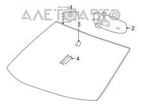 Chevrolet Equinox 10-11 Windshield