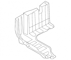 Engine protection side right Hyundai Elantra UD 11-13