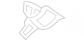 Left bonnet lock bracket Volvo XC90 16-22