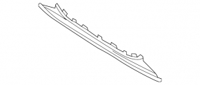 Lower grille of the front bumper Audi A6 C7 12-15 prerest