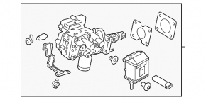 Master brake cylinder assembly with ABS Hyundai Ioniq 19-22 HEV, PHEV