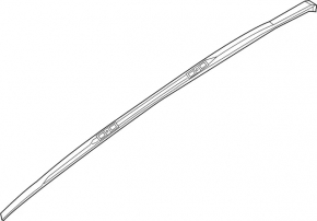 Roof rail left Infiniti JX35 QX60 13-