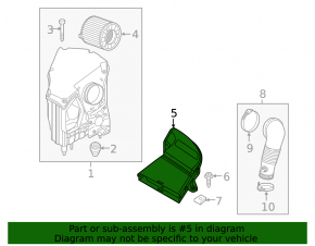 Air intake Audi Q5 80A 18-24 type 2