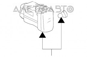 PWR DOOR button RX300 RX330 RX350 RX400h 04-09