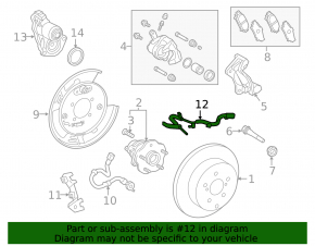 ABS Sensor Rear Left Lexus RX350 RX450h 16-22 AWD