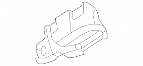 Boot lid protection Audi A3 8V 15-16 4d