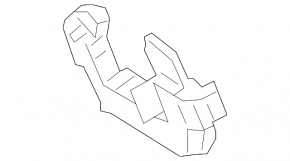 Mercedes W167 GLE 53 20-23 Steering Wheel Contact Plate