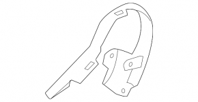 Ford Escape MK3 13-19 Passenger Seat Control Pad Black