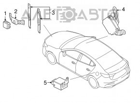 Brake Light Control Unit Mazda 6 13-21