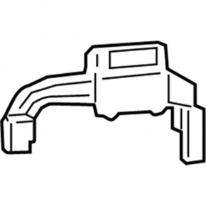 BSM Blind Spot Sensor Bracket Right Ford Ecosport 18-22