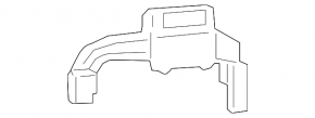 BSM Blind Spot Sensor Bracket Right Ford Ecosport 18-22