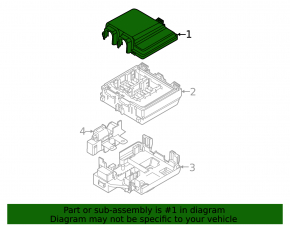 Ford Escape MK4 21- Underhood Fuse Box Cover