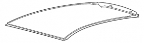 Metal roof for Ford Escape MK4 20-25 without panoramic windows