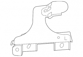 BSM Blind Spot Sensor Bracket Right Mazda CX-9 16-23