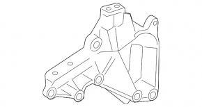 Engine bracket right Toyota Sienna 17-20 3.5