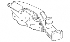 Air intake Lexus ES250 19-