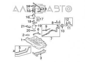 Fuel pump for Toyota Camry v40 2.4