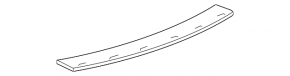 Rear bumper cover GMC Terrain 10-15 prerest