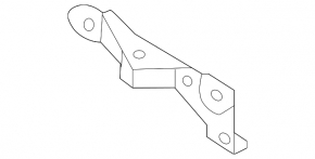 Front right emergency lever bracket for BMW 3 G20 21-25 plug-in