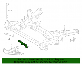 Front right emergency lever bracket for BMW 3 G20 21-25 plug-in