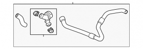 Cooling system hose Audi A3 8V 15-20 2.0T
