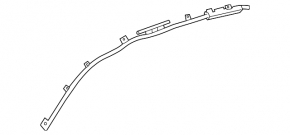 Airbag airbag side curtain left Toyota Camry v40