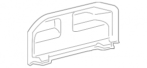 Lexus ES300h 13-18 hybrid black battery cover