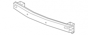 Rear Bumper Reinforcement Honda CRV 23- OEM