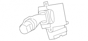 Steering column switch left Toyota Solara 04-06