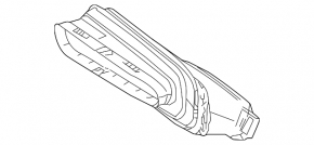 Intake air duct Mercedes A35 AMG V177 20-21