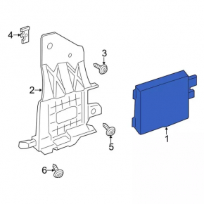 Right blind spot sensor for Ford Escape MK3 2013-2016 pre-restyling